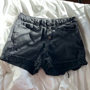 denim shorts